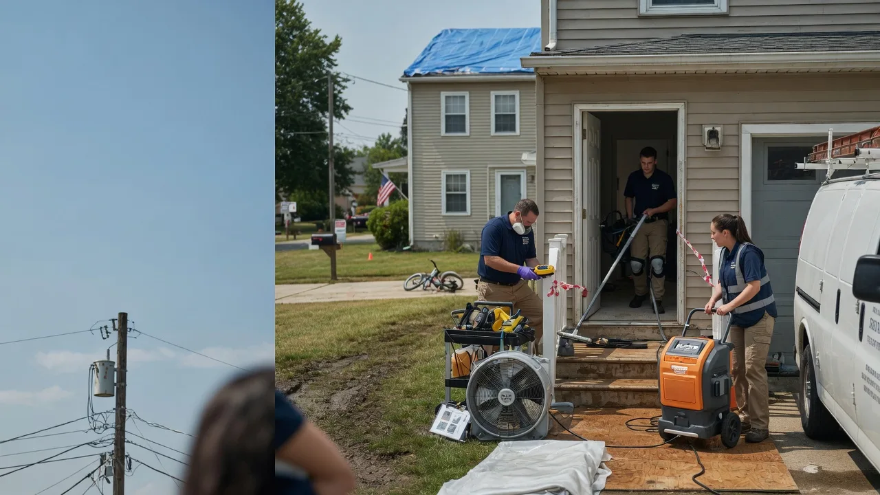 Water Damage Repair in Donaldson, IN near me